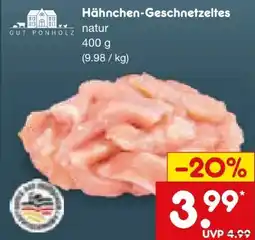 Netto Marken-Discount Gut Ponholz Hähnchen-Geschnetzeltes Angebot