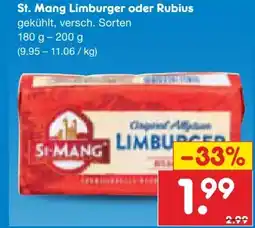 Netto Marken-Discount St. Mang Limburger Angebot