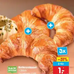 Netto Marken-Discount Netto Backstube Buttercroissant Angebot