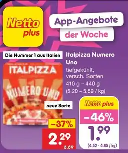 Netto Marken-Discount Iitalpizza La Numero Uno Angebot
