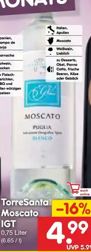 Netto Marken-Discount Torre Santa Moscato Angebot
