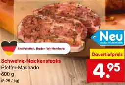Netto Marken-Discount Schweinenackensteak Angebot