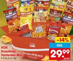 Netto Marken-Discount XOX Gebäck Party-Snackbox Angebot