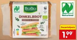 Netto Marken-Discount BioBio Bio-Dinkelbrot Angebot
