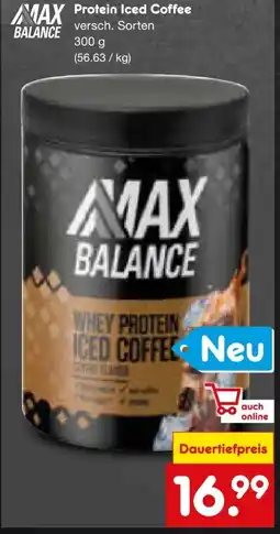 Netto Marken-Discount Max Balance Protein Iced Coffee Angebot