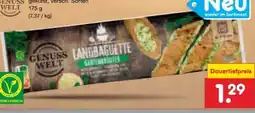 Netto Marken-Discount Genuss Welt Vegetarisch Mehrkornbaguette Angebot