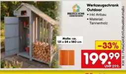 Netto Marken-Discount Prestige Home Werkzeugschrank Outdoor Angebot