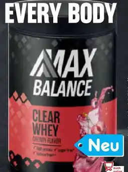 Netto Marken-Discount Max Balance Clear Whey Eistee Angebot