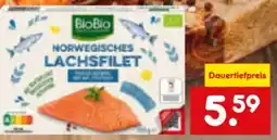Netto Marken-Discount BioBio Bio Norwegisches Lachsfilet Angebot