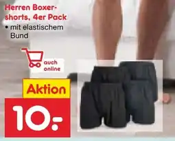 Netto Marken-Discount Spirit of Colours Herren Boxershorts 4er Pack Angebot