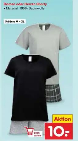Netto Marken-Discount Herren Shorty Angebot