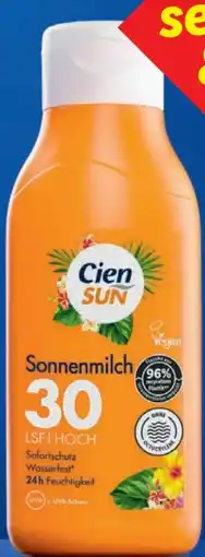 Lidl Cien Sun Sonnenmilch LSF 30 Angebot