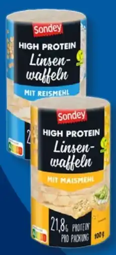 Lidl Sondey High Protein Linsenwaffeln vegan Angebot