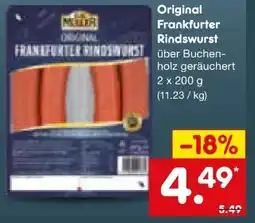 Netto Marken-Discount G.A. Müller Original Frankfurter Rindswurst Angebot