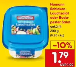 Netto Marken-Discount Homann Schinken-Lauchsalat Angebot