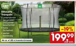 Netto Marken-Discount Exit Toys Trampolin Silhouette Angebot