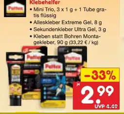Netto Marken-Discount Pattex Klebehelfer Angebot