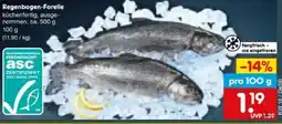 Netto Marken-Discount Regenbogen-Forelle Angebot