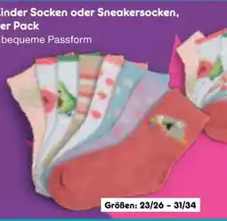 Netto Marken-Discount Kinder-Socken 8 Paar Angebot