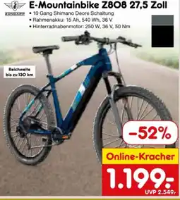Netto Marken-Discount Zündapp E-Bike Mountainbike Z808 Angebot