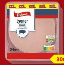 Lidl Dulano Lyoner XXL Angebot