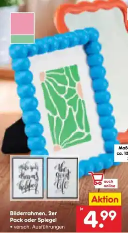 Netto Marken-Discount Bilderrahmen Angebot
