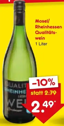 Netto Marken-Discount Rheinhessen Mosel Qualitätswein Angebot