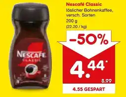 Netto Marken-Discount Nescafé Classic Löslicher Kaffee Angebot