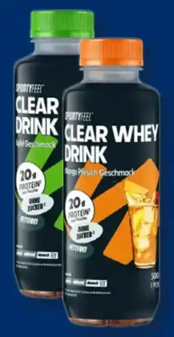 Lidl Sportyfeel Clear Whey Protein Drink Angebot