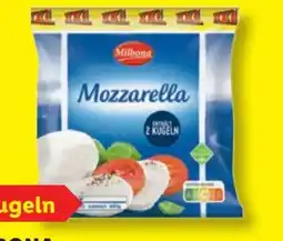 Lidl Milbona Mozzarella XXL Angebot