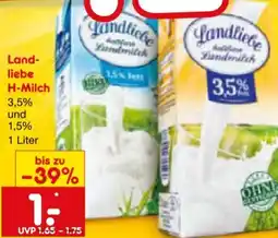 Netto Marken-Discount Landliebe H-Milch Angebot