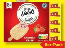 Lidl Bon Gelati Stieleis Erdbeer Crisp XXL Angebot