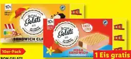 Lidl Bon Gelati Sandwich Eis XXL Angebot