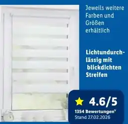 Lidl Lichtblick Duo Rollo Klemmfix Angebot