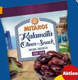 PENNY Mitakos Kalamata Oliven-Snack Angebot