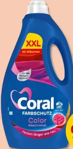 PENNY Coral Waschmittel Farbschutz Color Angebot