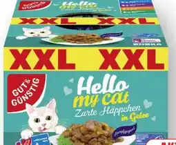 Edeka Gut & Günstig Hello my cat Zarte Häppchen XXL Angebot