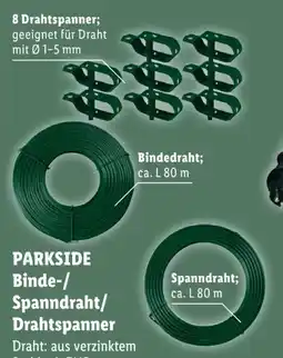 Lidl Parkside Bindedraht Angebot