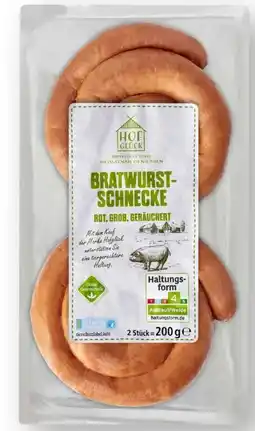 Edeka Hofglück Bratwurstschnecke Angebot