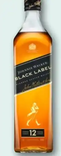 nahkauf Johnnie Walker Black Label Blended Scotch Whisky 12 Y Angebot