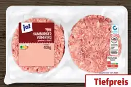 REWE Center ja! Rinder-Hamburger Angebot