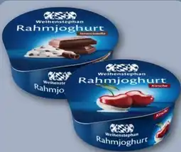 REWE Center Weihenstephan Rahmjoghurt Angebot
