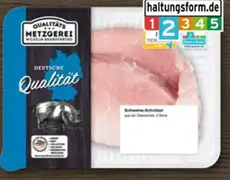 REWE Center Metzgerei Wilhelm Brandenburg Schweine-Schnitzel Angebot
