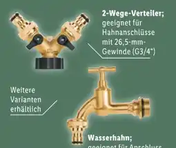 Lidl Parkside Messing-2-Wege-Verteiler Angebot