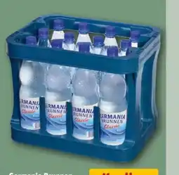 REWE Center Germania Brunnen Mineralwasser Angebot