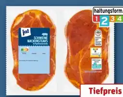 REWE Center ja! Schweine-Nackensteaks Angebot