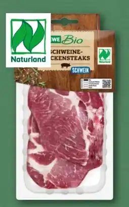 REWE Center Rewe Bio Schweine Nackensteaks Angebot