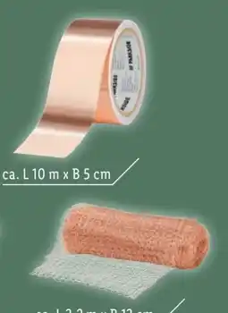 Lidl Parkside Kupferband Angebot