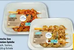 REWE Center Deutsche See Tapas Garnelen-Spieße Angebot