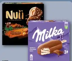 REWE Center Milka Stieleis Vanilla & Chocolate Swirl Angebot